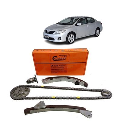 Kit Corrente da Distribuição Parcial do MotorToyota Corolla 2003 até 2010