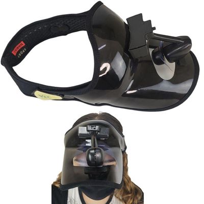 Viseira Ventilador Helice Chapeu
