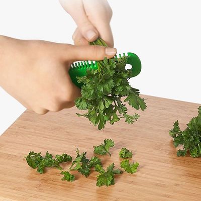 Pente Descascador De Alimentos Multifunção Ervas Couve