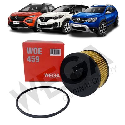Filtro de Óleo do Motor Renault Kardian Duster Captur Oroch 2021 em diante