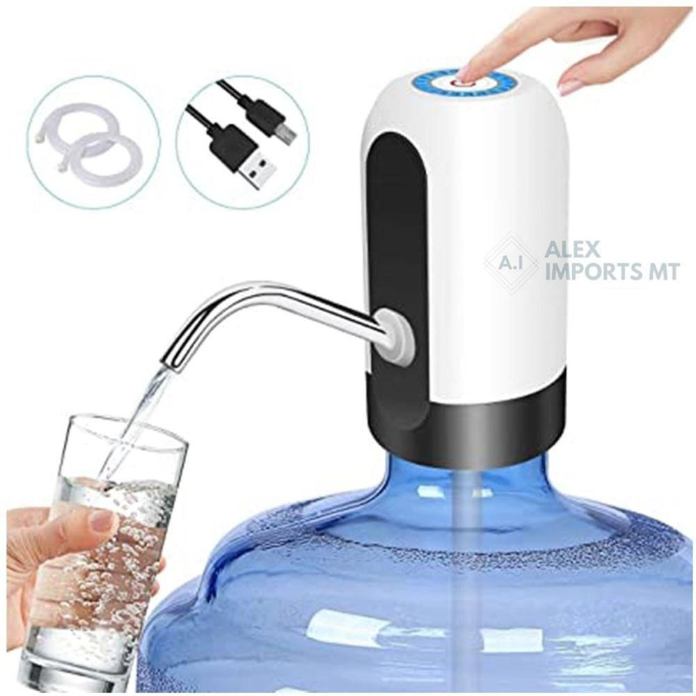 Bebedouro Bomba Elétrica Garrafão Bateria Recarregavel C Led