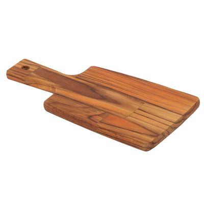 FSC Tábua Retangular Tramontina Kitchen em Madeira Teca com Cabo 30x15 cm