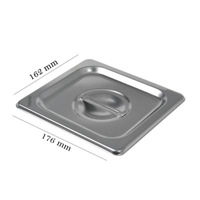 Kit 15 Tampas Cuba Gastronomica 1/6 Sem Recorte Brasinox