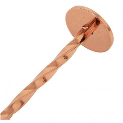 Kit 6 Colher Bailarina revestimento de bronze 27 cm - Mimo