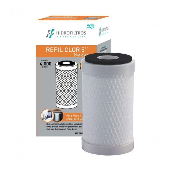 Refil Original 902-0012 Para Filtro Hidrofiltros Blist 5''