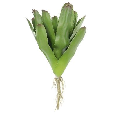 Kit 4 Bromélia Planta Artificial Plástico 34,5cm