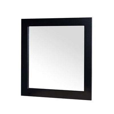 Moldura Quadrada Com Espelho Dália - M53055 Medida 75cm X 75cm Cor Preto