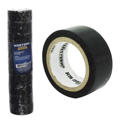 Fita Isolante Westem ANTI-CHAMAS SM X 19MM com 10 Unidades