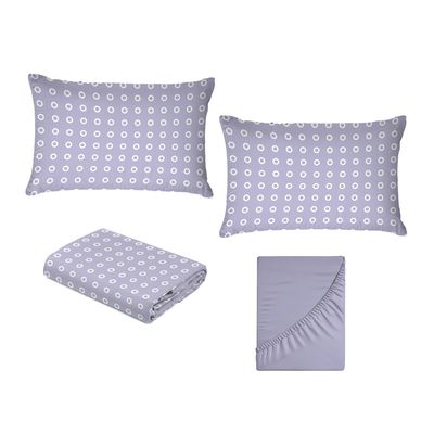 Jogo de Cama King Size 150 Fios Fiori - Maitê (7678)