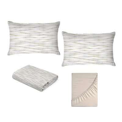 Jogo de Cama Casal 150 Fios Fiori - Murilo (7808)