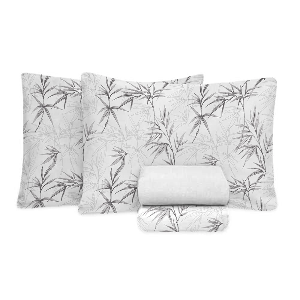 Jogo de Cama Casal 150 Fios Fiori - Yan (7619)
