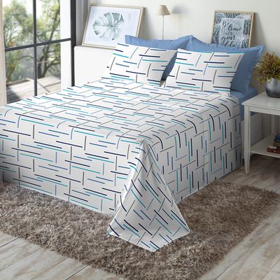 Jogo de Cama Casal 150 Fios Fiori - Bento (7809)