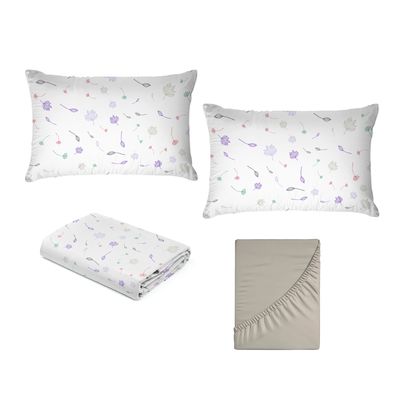 Jogo de Cama King Size 150 Fios Fiori - Eloá (7811)