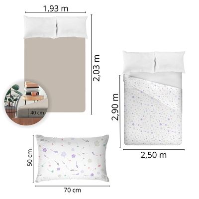 Jogo de Cama King Size 150 Fios Fiori - Eloá (7811)