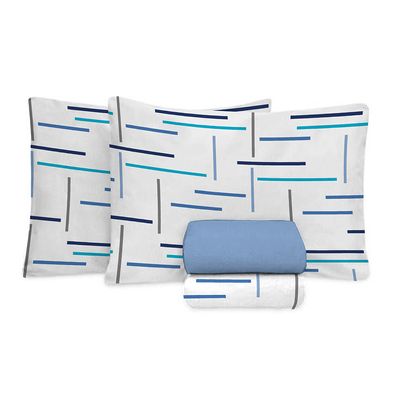 Jogo de Cama King Size 150 Fios Fiori - Bento (7809)