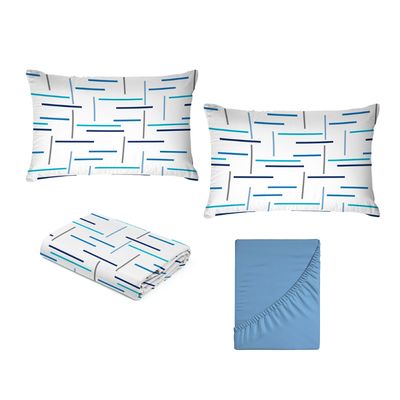 Jogo de Cama King Size 150 Fios Fiori - Bento (7809)