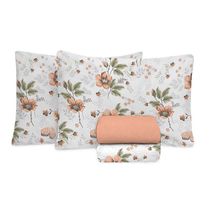 Jogo de Cama Queen Size 150 Fios Fiori - Júlia (7812)