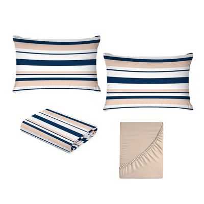Jogo de Cama King Size 150 Fios Fiori - Cauã (7810)