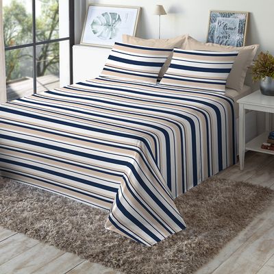Jogo de Cama King Size 150 Fios Fiori - Cauã (7810)