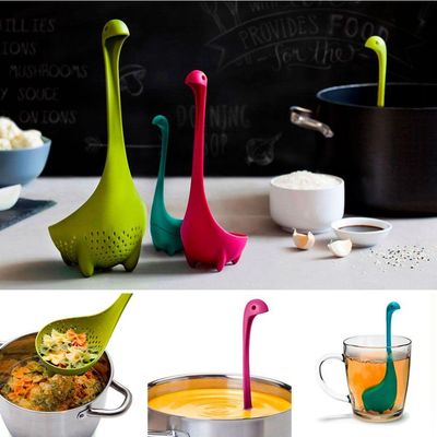 Kit Familia Nessie - Concha, Espumadeira E Infusor De Chá