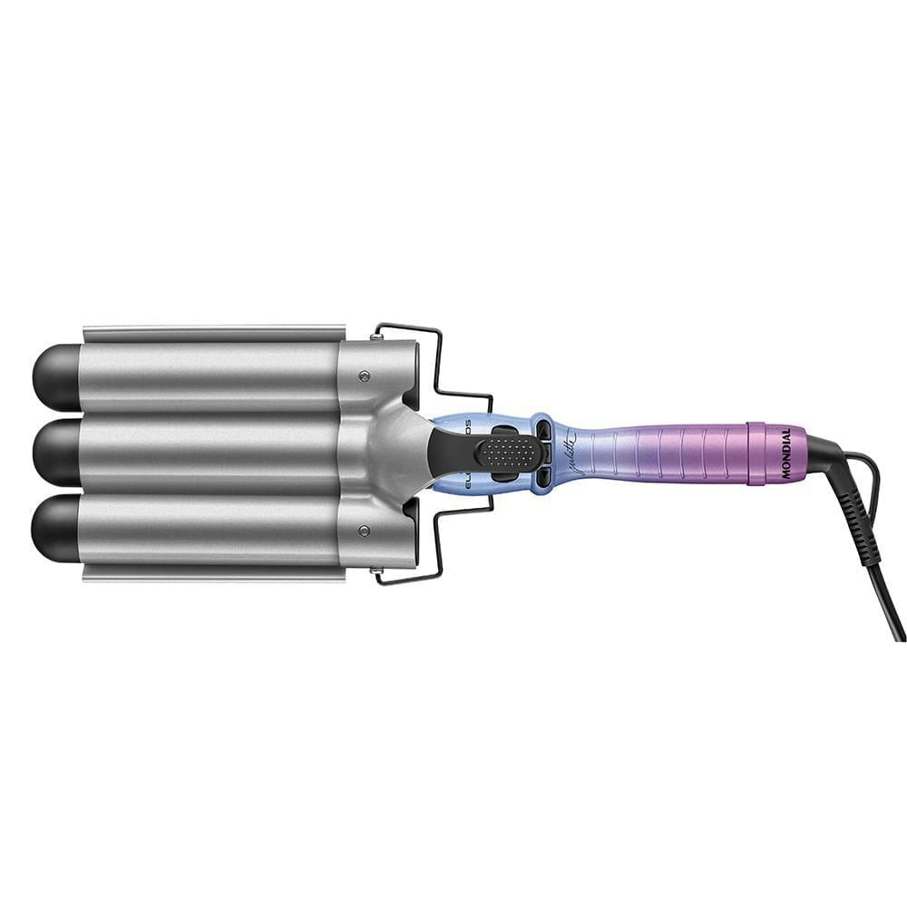 Modelador De Cachos Triondas By Juliette Mondial Azul/rosa MCT-JU-03 Bivolt