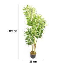 Palmeira Planta Artificial Decorativa Areca Verde 120x26 Cm - D'rossi
