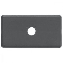 Modulo Tampo 1 Furo 5,5 mm Tramontina IzyFlat Grafite