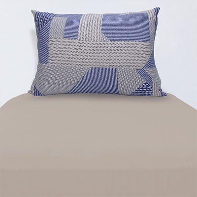 Fronha Doce Vida Malha Mista Mexico 48cm68cm Azul