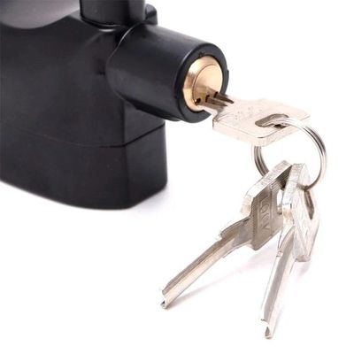 Cadeado Com Alarme Sirene Anti Furto 110db Som Alto