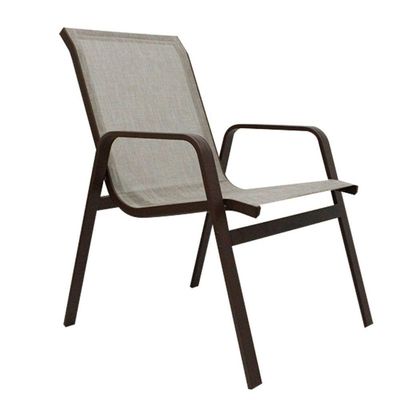 Kit De Piscina Cadeiras, Mesas, Ombrelone, Espreguiçadeiras Marrom