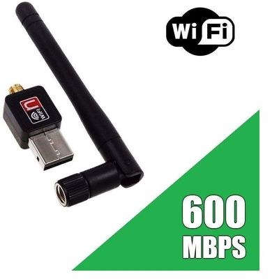 Adaptador Antena Wifi USB Wireless N Pc Notebook 600 Mbps