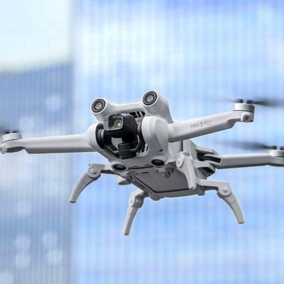 Trem de Pouso Dobrável para Drone DJI Mini 3 Pro - Cinza