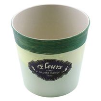 Mini Vaso De Planta Cachepot Estampado Decorado 12,5cm