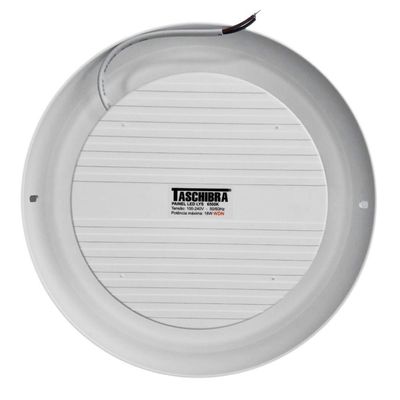 6 Painéis Placa De Led Taschibra 24w Lys Redondo Sobrepor 4000k Luz Neutra