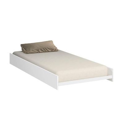 Cama Auxiliar De Solteiro 1250 Ilan Branco