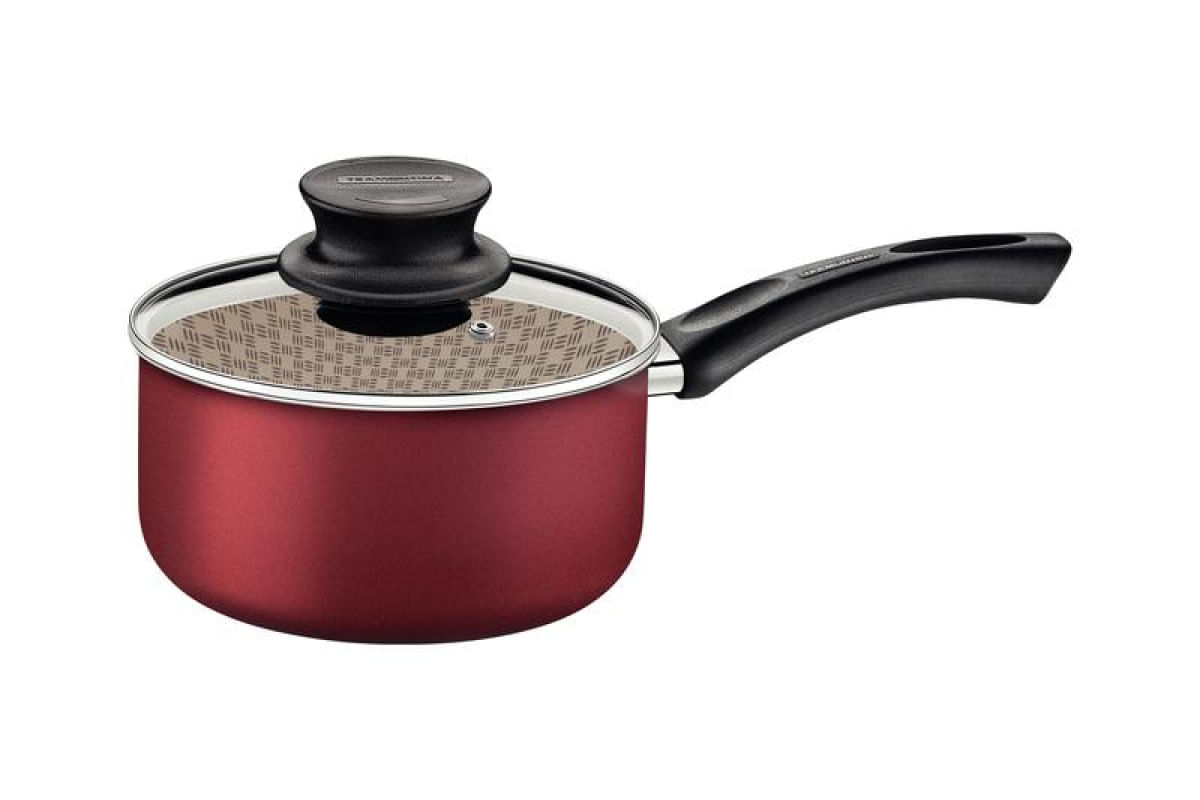 Panela Com Tampa Vidro 16 cm Tramontina