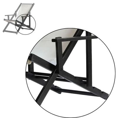 Espreguiçadeira Preguiçosa Dobrável Black Cb-azul