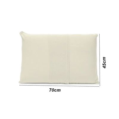 Fronha Buettner Malha Basic Lisa 45cmx70cm Perola
