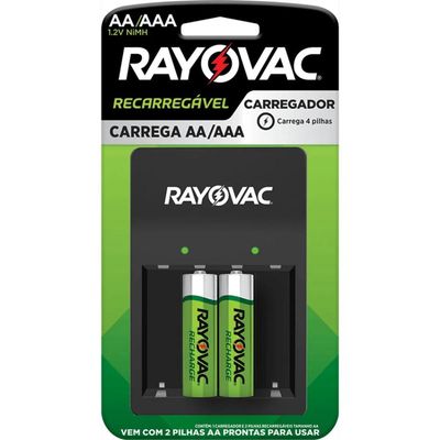 Carregador de Pilhas AA/AAA USB - SM-4