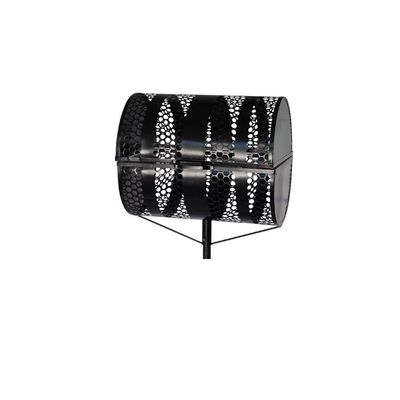 Lixeira De Rua Com Tampa Para Calçada Passeio 50cm Abaulada 50x50x60cm