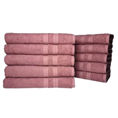 10 Toalhas Super Felpudas Grande E Grossa 80x150 Rosê