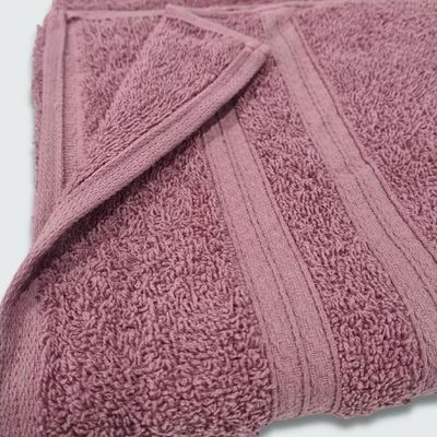 Jogo De Toalha 5 Pçs Gigante Felpuda Itália Soft 100% Algodão Rose