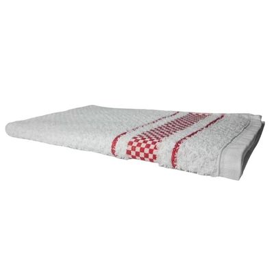 3 Panos De Prato Atoalhado Felpudo 370g/m² Premium Vermelho