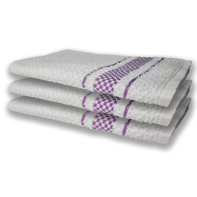 12 Panos De Prato Atoalhado Felpudo Premium Az+rs+rx+mr