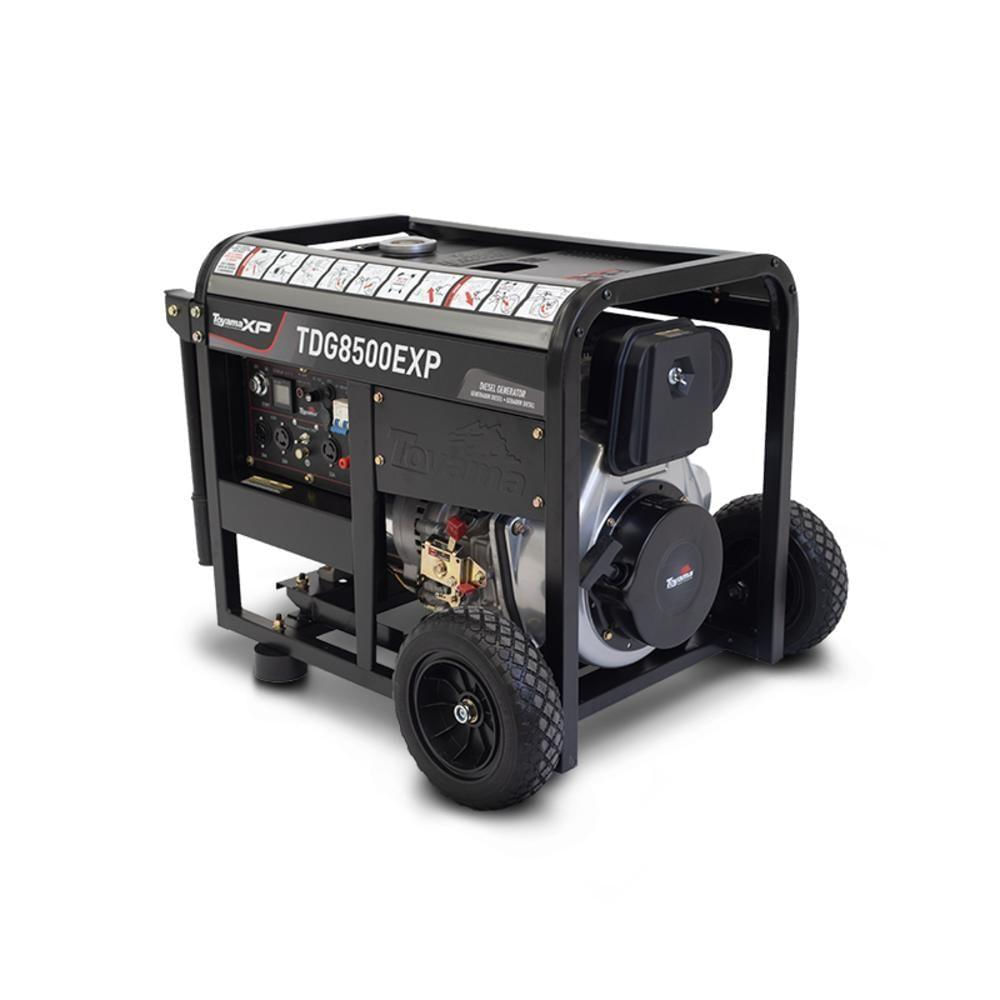 Gerador Tdg8500exp 6500w Biv 12v Tanque 15L Tde130e Toyama