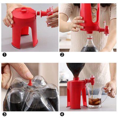 Dispenser Suporte Com Torneira Para Garrafa De Refrigerante