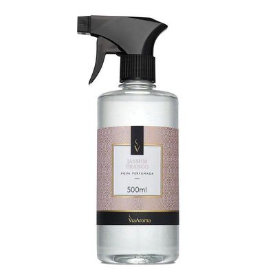 Água Perfumada Para Tecidos Jasmim Branco – 500ml