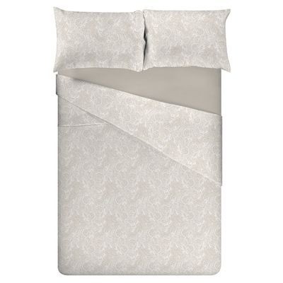 Jogo de Cama Casal 200 Fios Fiori - Lívia (7605)