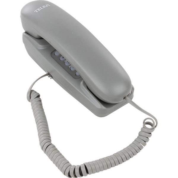 Telefone Gôndola com Bloqueador Colorido KXT3026X Teleji Cinza