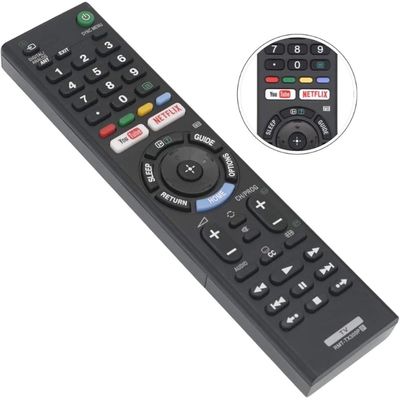 Controle Remoto Compatível Com Sony Rmt-Tx300B Bravia Led Smart TV Com YouTube Netflix